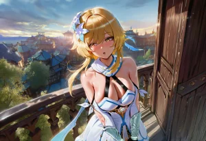 Patreon Holo Teyvat Super Idol Lumine English Uncensored - Page 104