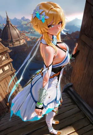 Patreon Holo Teyvat Super Idol Lumine English Uncensored - Page 106