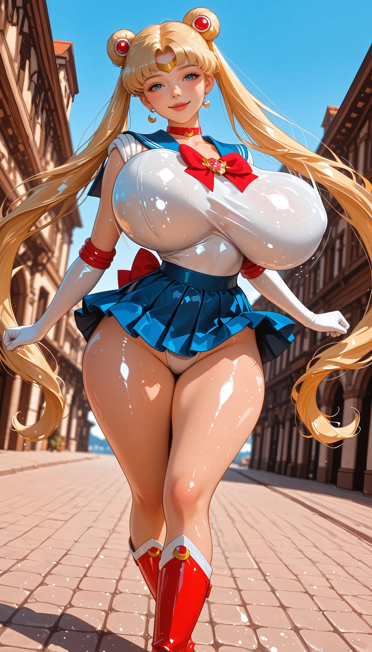 Patreon - Lora Art - Moon Princess Seduction Sailor Moon - Image 98
