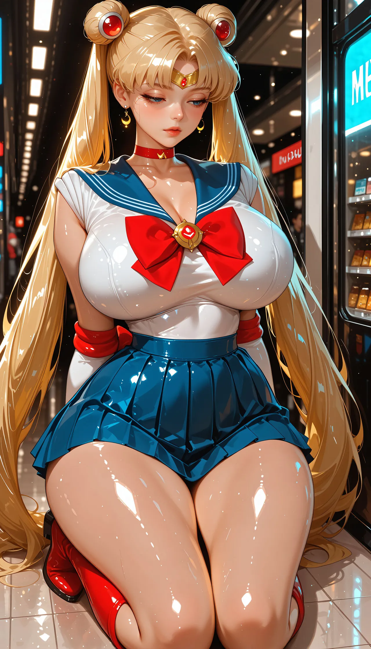 Patreon - Lora Art - Moon Princess Seduction Sailor Moon - Image 11