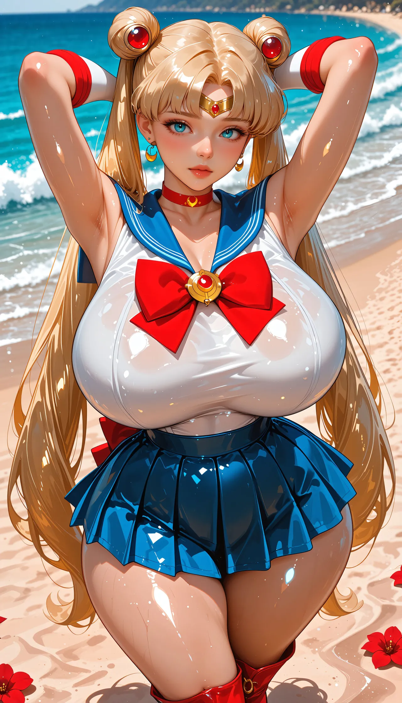 Patreon - Lora Art - Moon Princess Seduction Sailor Moon - Image 13