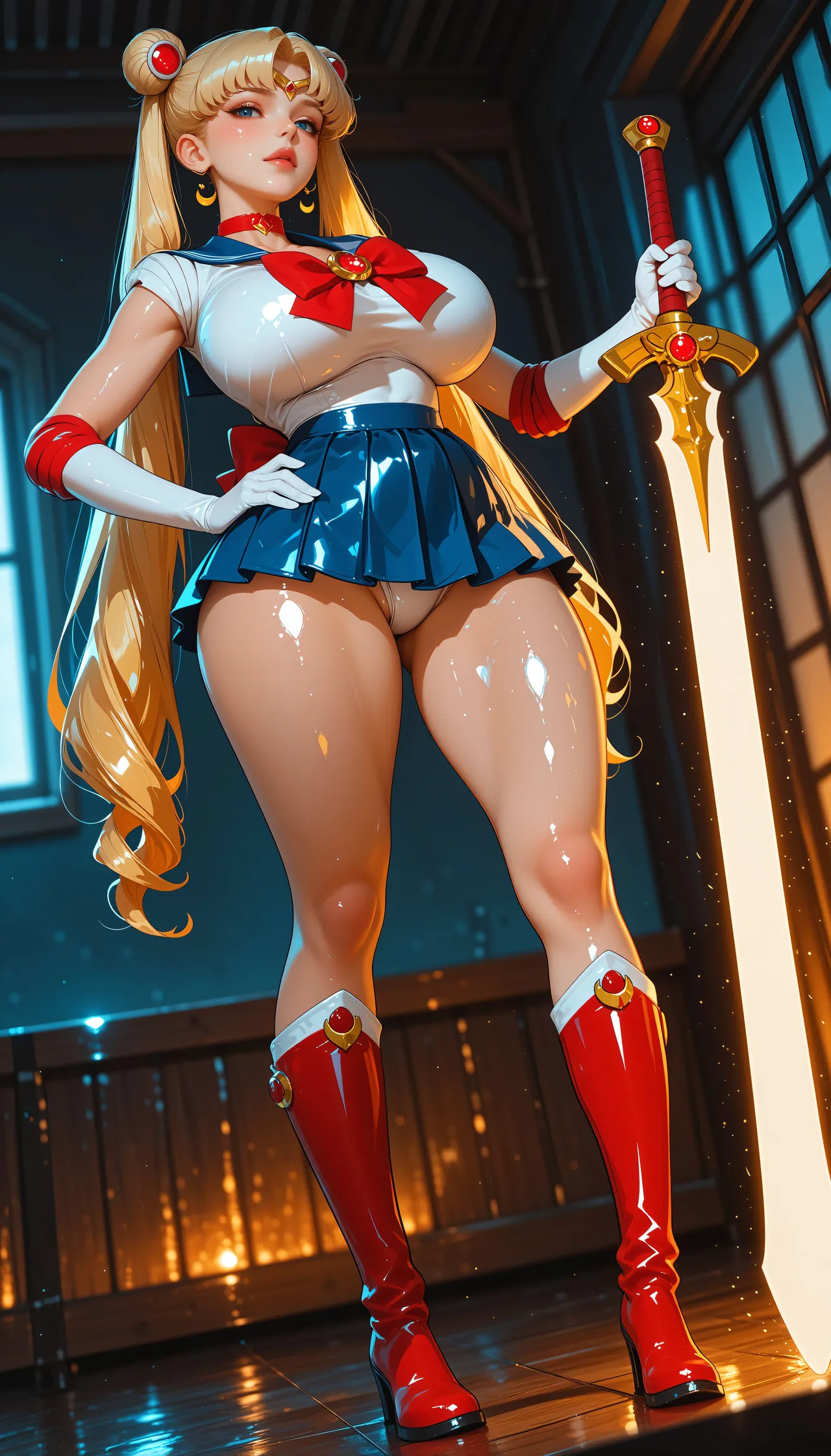 Patreon - Lora Art - Moon Princess Seduction Sailor Moon - Image 20