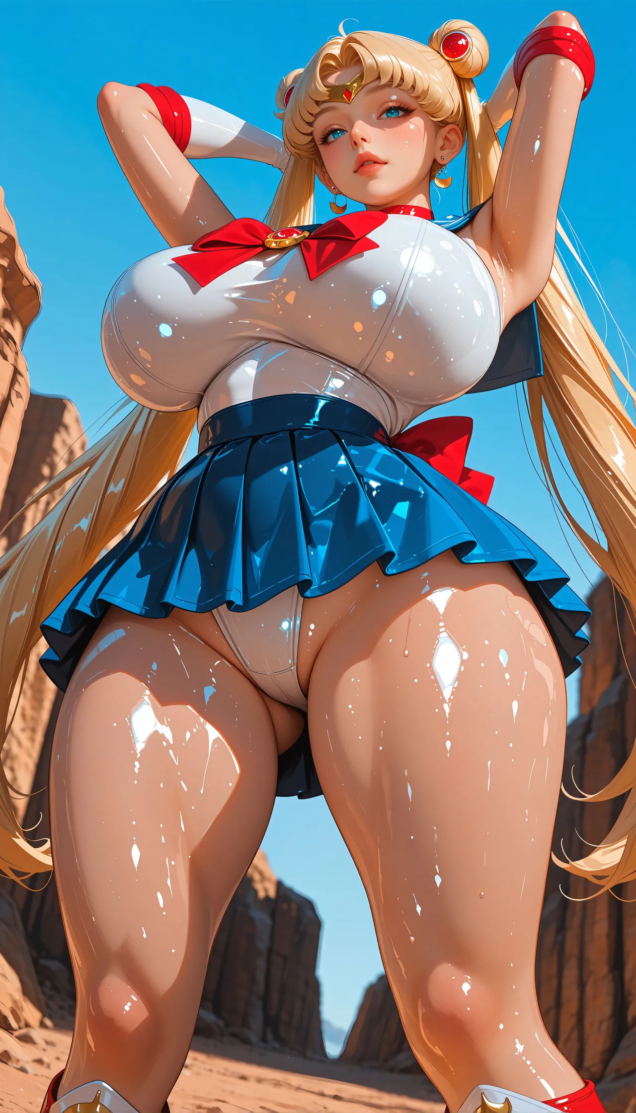 Patreon - Lora Art - Moon Princess Seduction Sailor Moon - Image 35