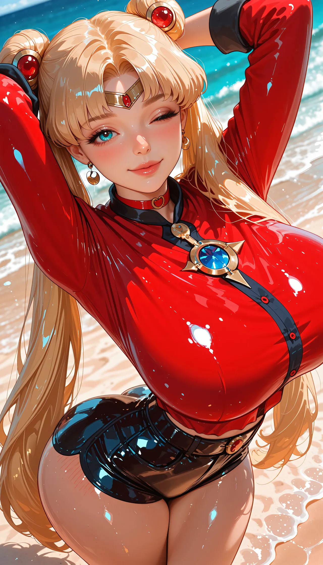 Patreon - Lora Art - Moon Princess Seduction Sailor Moon - Image 49