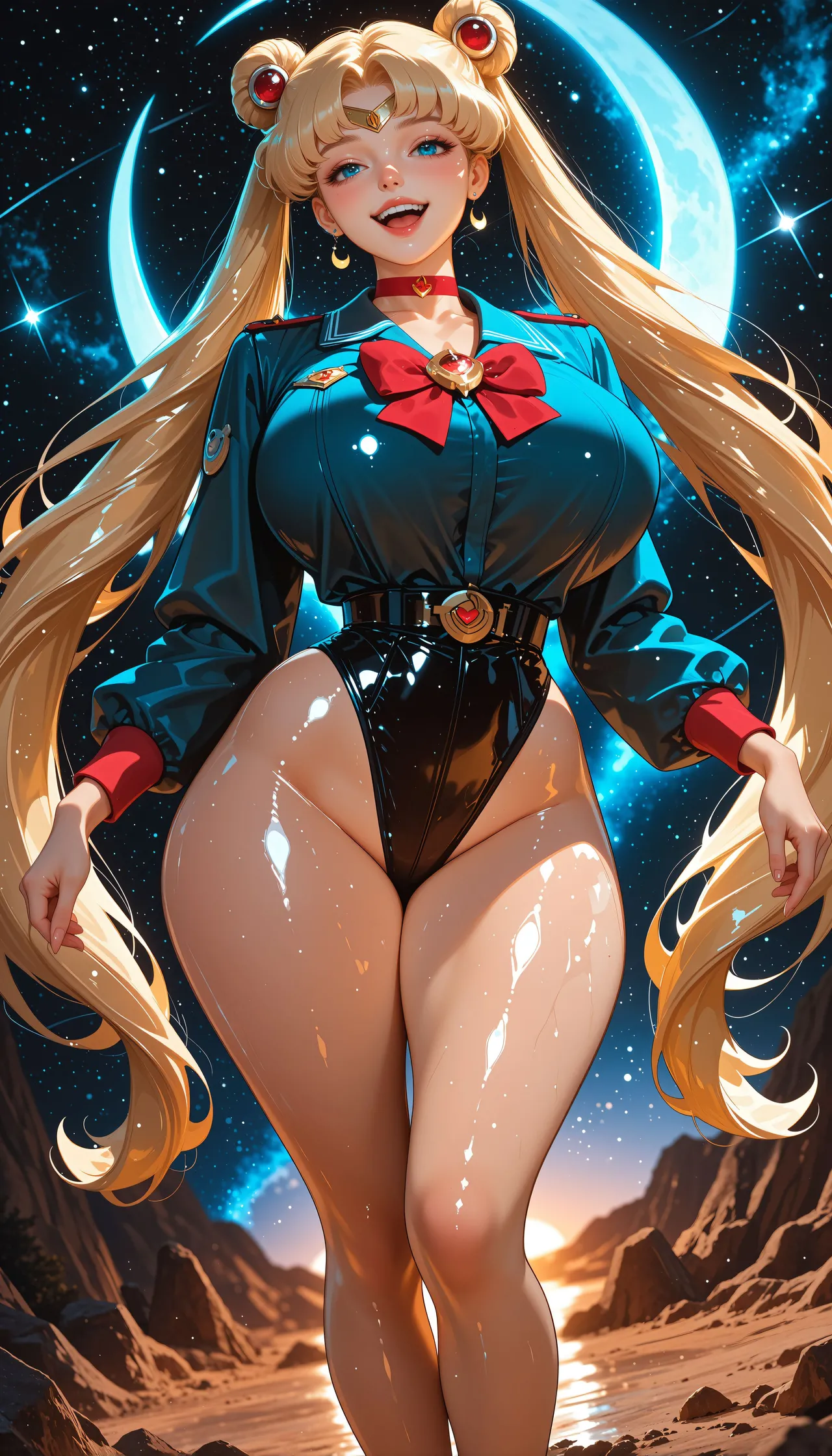 Patreon - Lora Art - Moon Princess Seduction Sailor Moon - Image 51