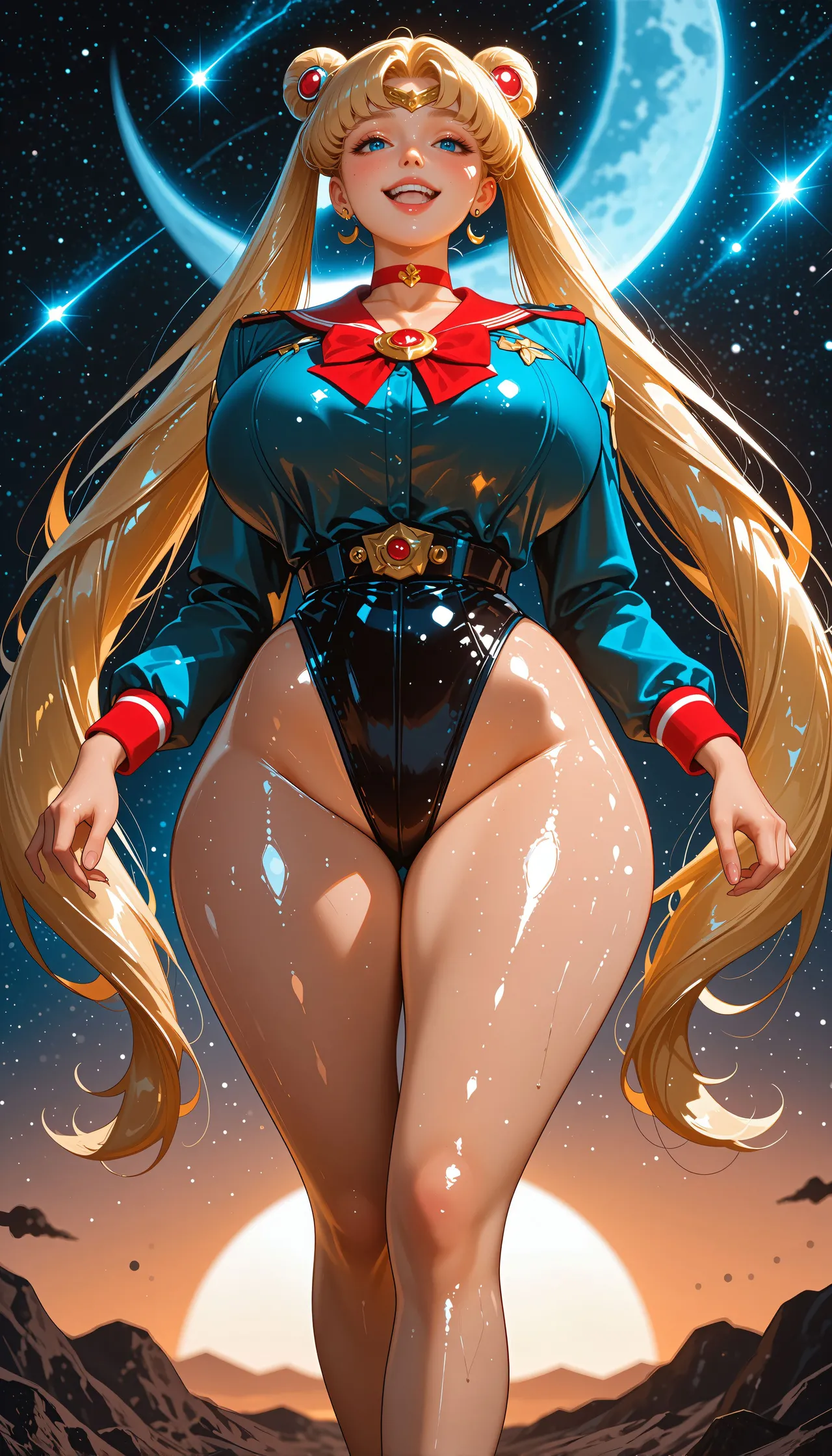 Patreon - Lora Art - Moon Princess Seduction Sailor Moon - Image 52