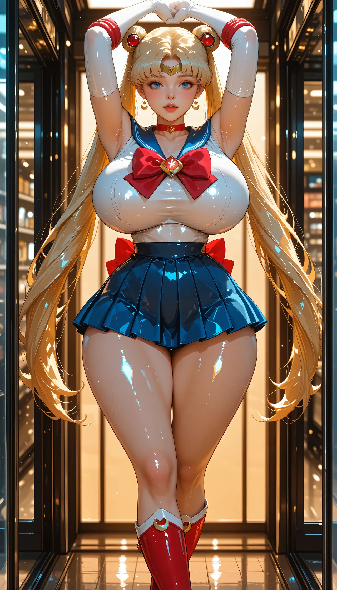 Patreon - Lora Art - Moon Princess Seduction Sailor Moon - Image 53