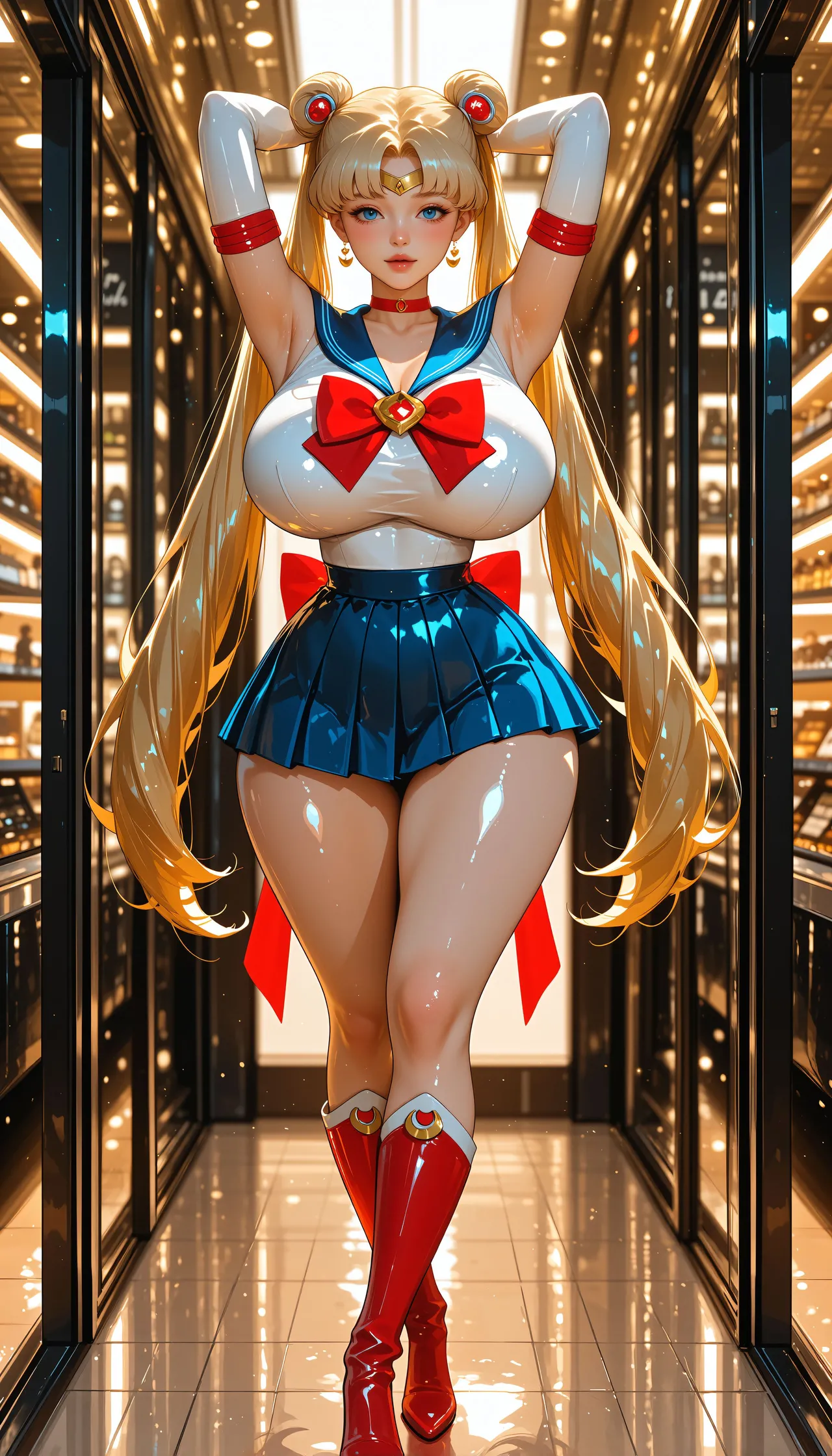 Patreon - Lora Art - Moon Princess Seduction Sailor Moon - Image 54