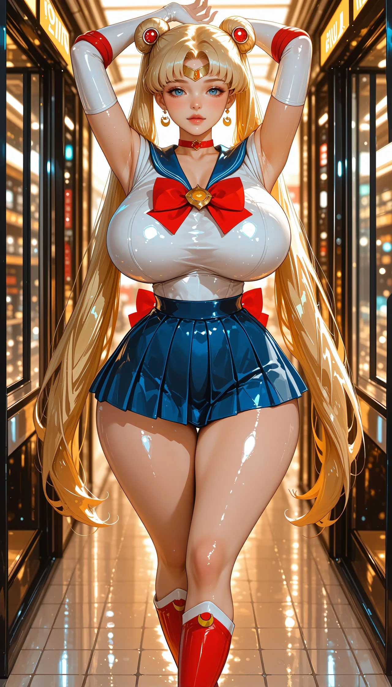 Patreon - Lora Art - Moon Princess Seduction Sailor Moon - Image 55