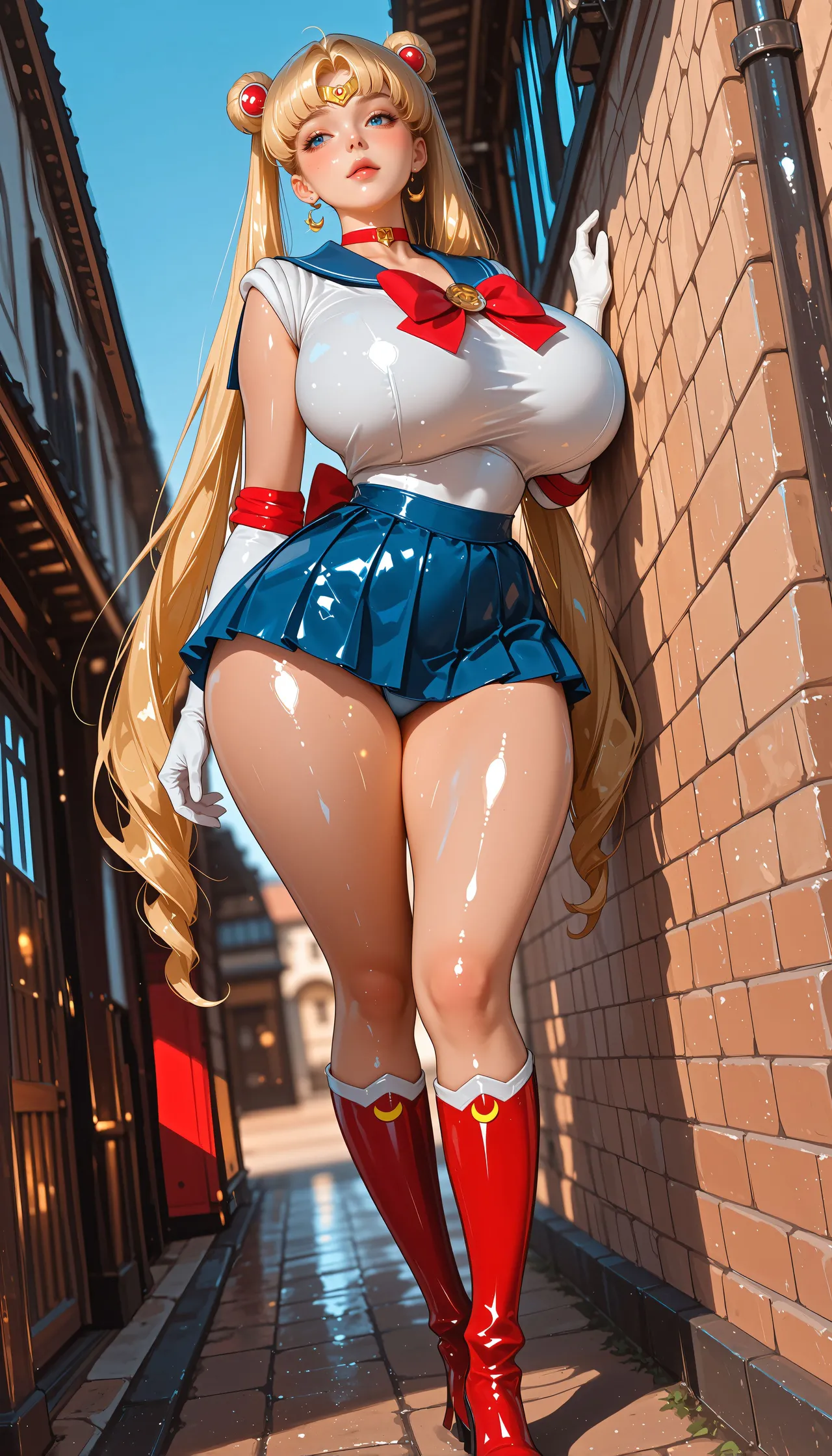 Patreon - Lora Art - Moon Princess Seduction Sailor Moon - Image 6