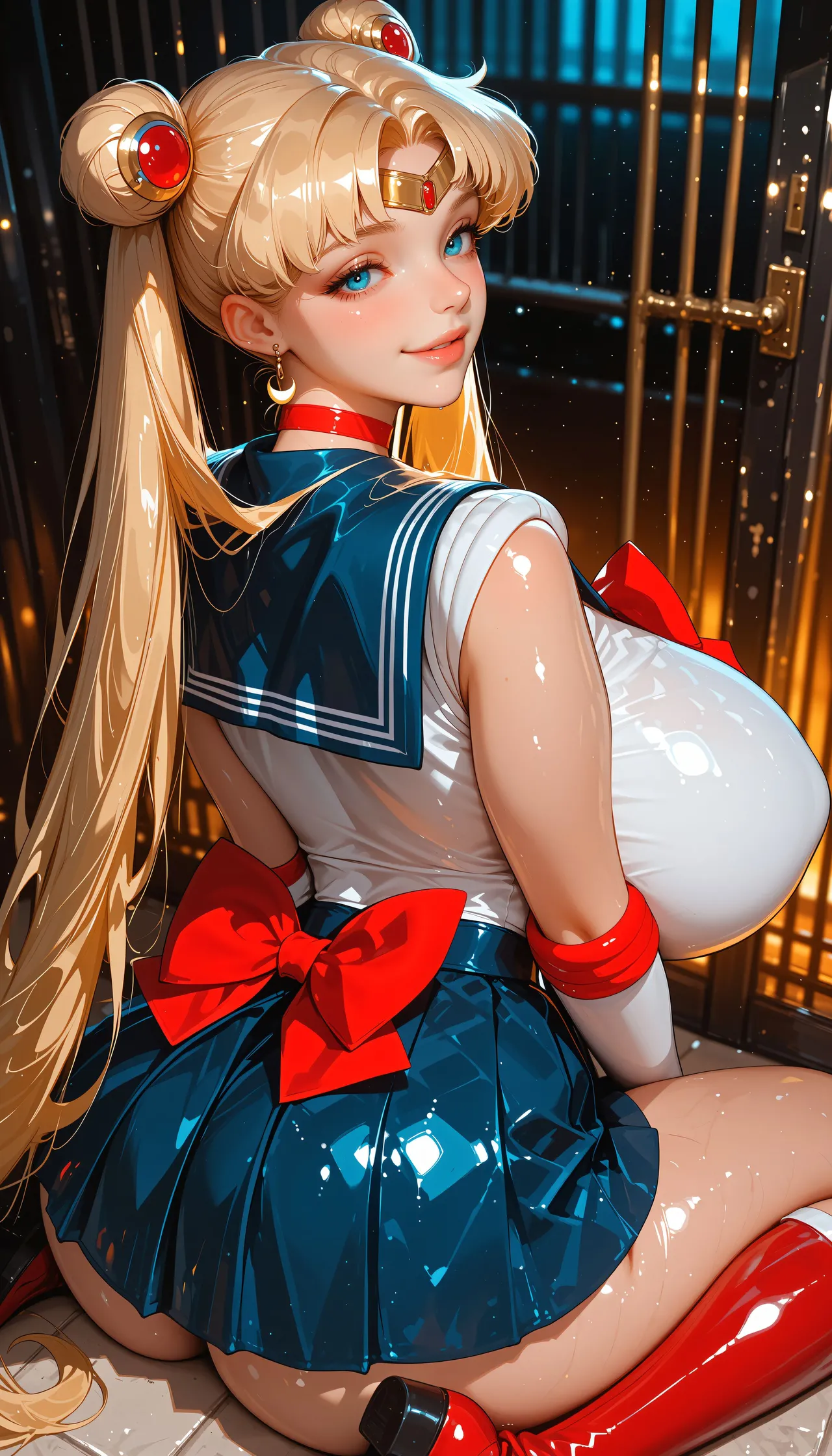 Patreon - Lora Art - Moon Princess Seduction Sailor Moon - Image 66