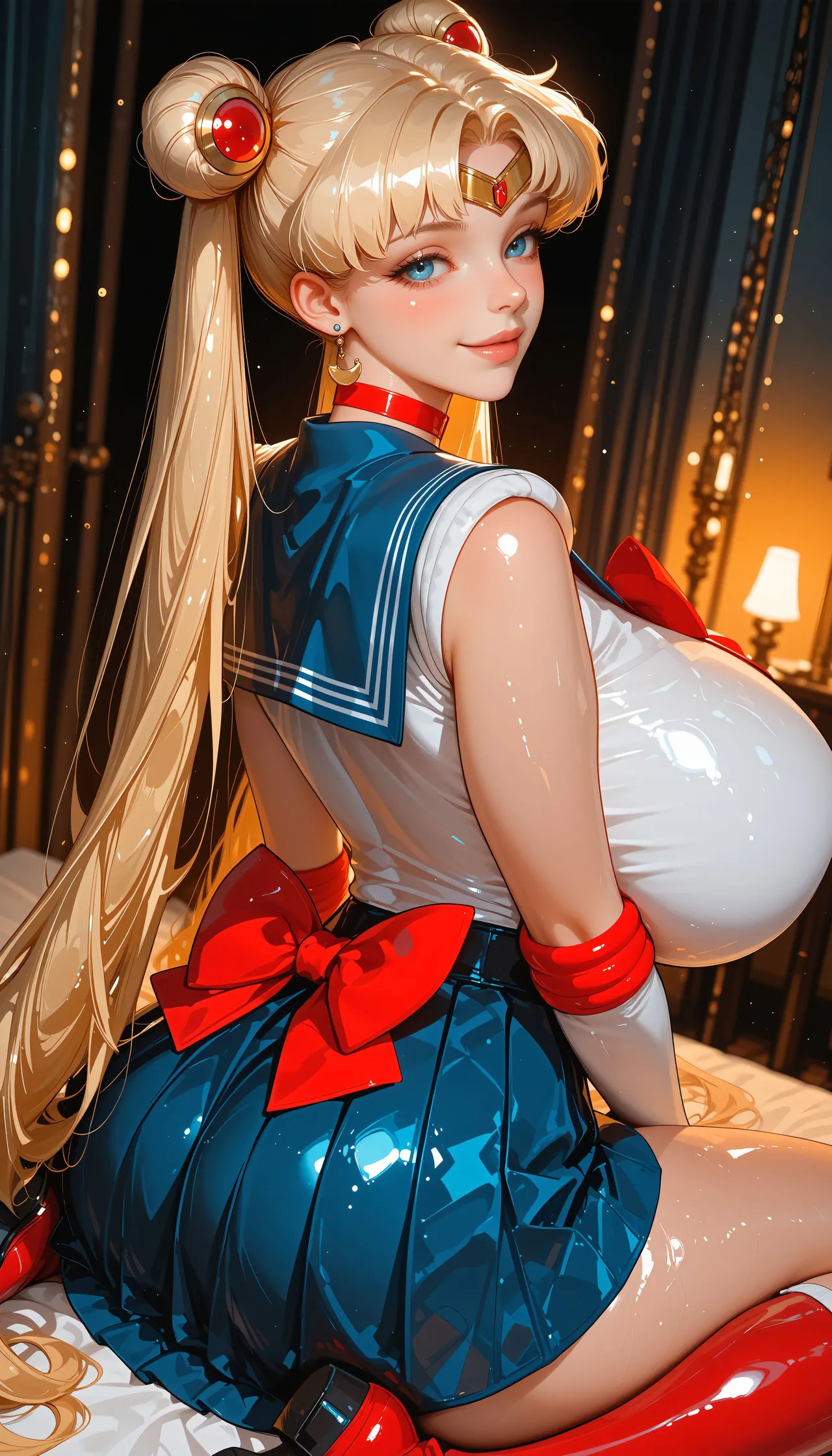 Patreon - Lora Art - Moon Princess Seduction Sailor Moon - Image 67