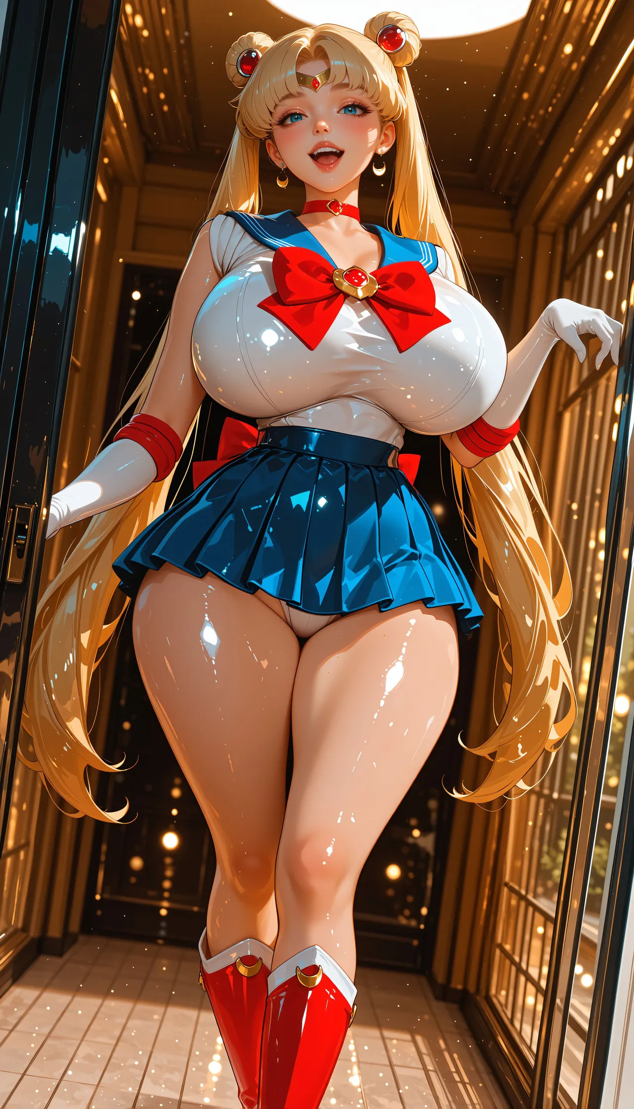 Patreon - Lora Art - Moon Princess Seduction Sailor Moon - Image 77