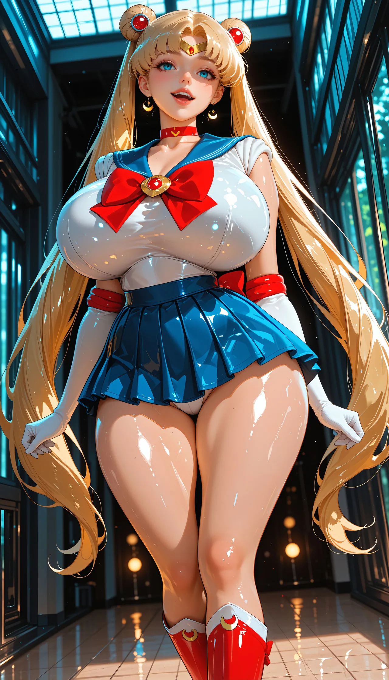 Patreon - Lora Art - Moon Princess Seduction Sailor Moon - Image 78