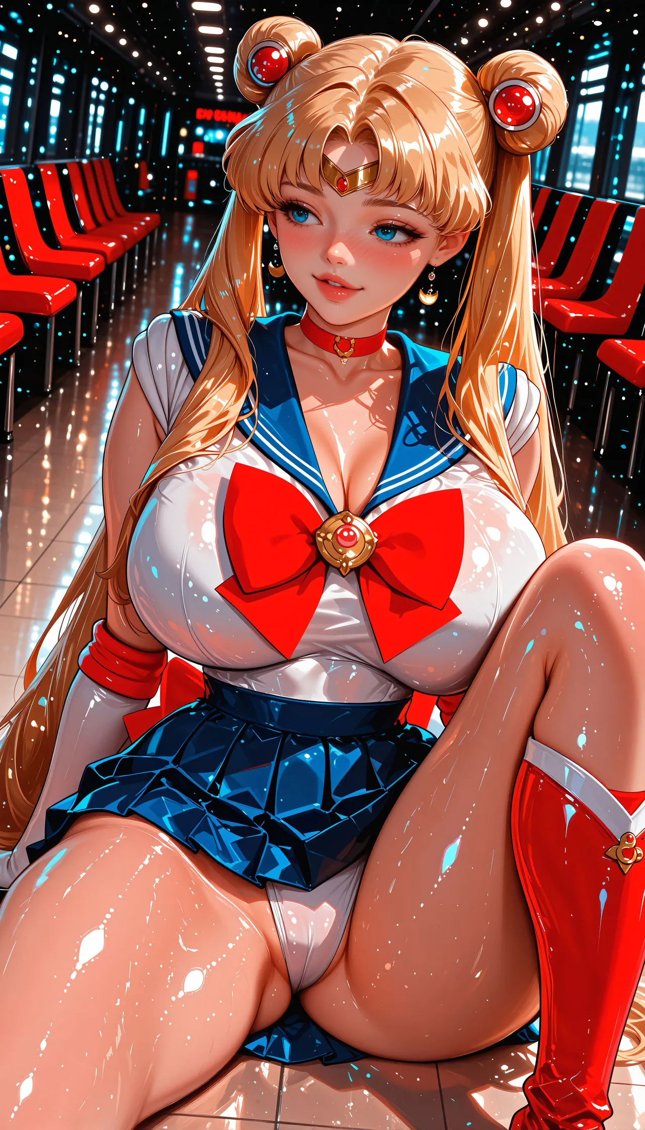 Patreon - Lora Art - Moon Princess Seduction Sailor Moon - Image 81