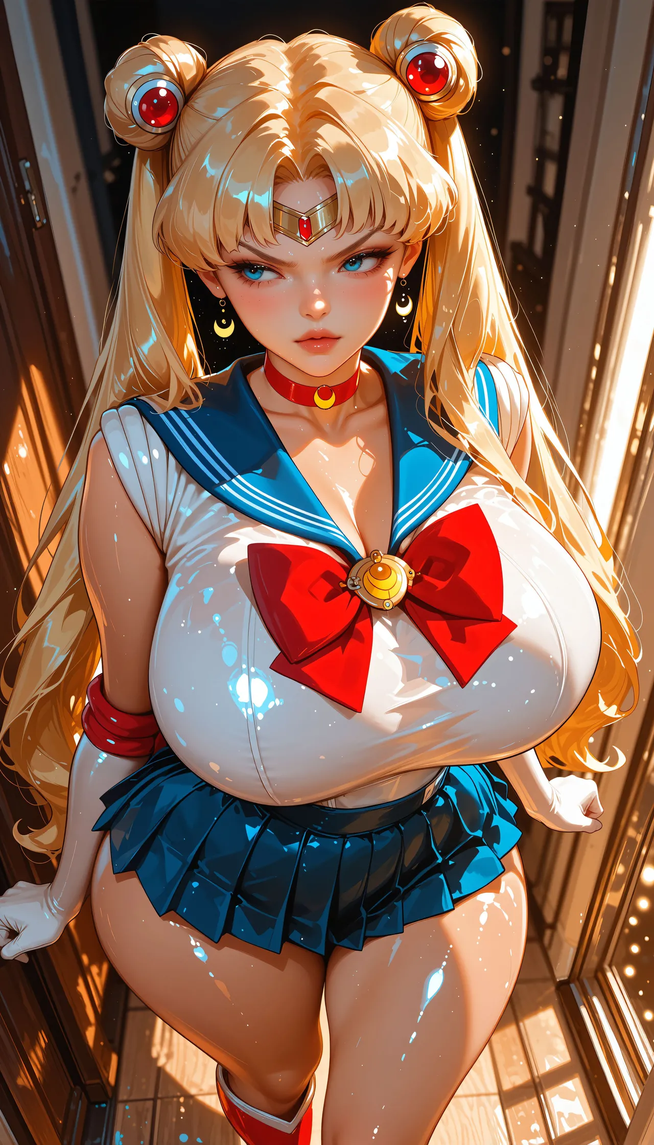 Patreon - Lora Art - Moon Princess Seduction Sailor Moon - Image 86