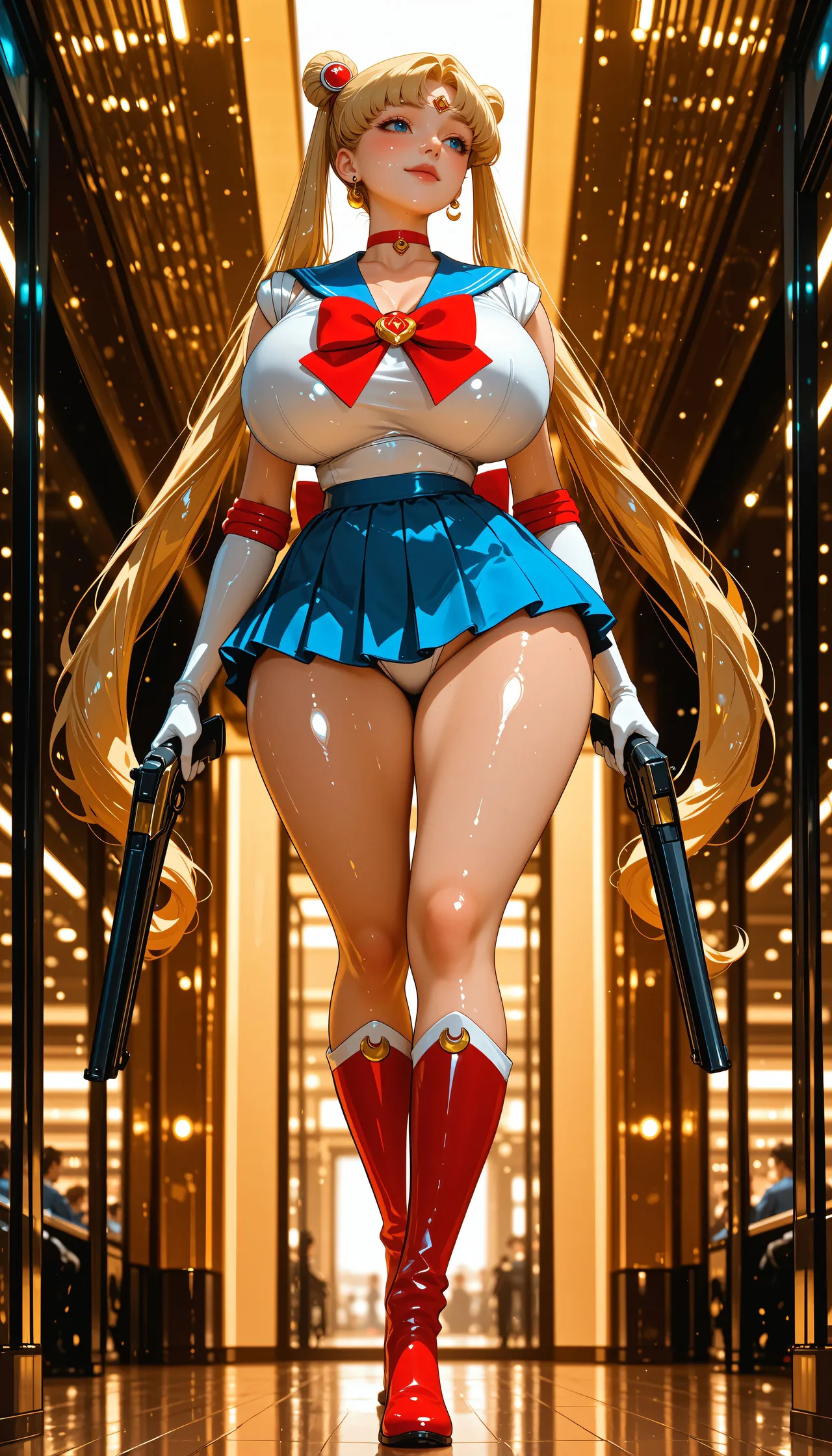 Patreon - Lora Art - Moon Princess Seduction Sailor Moon - Image 87