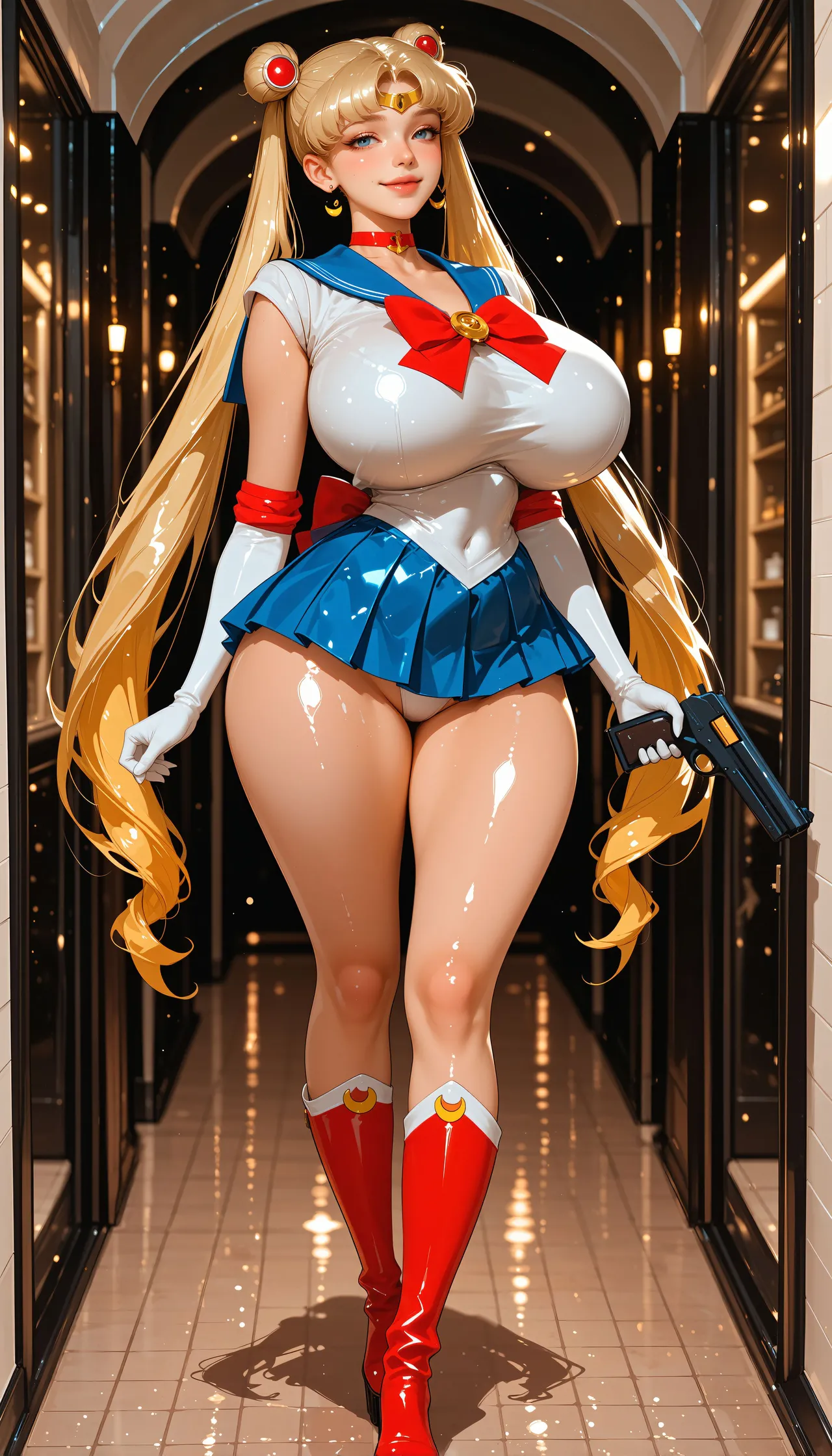 Patreon - Lora Art - Moon Princess Seduction Sailor Moon - Image 88