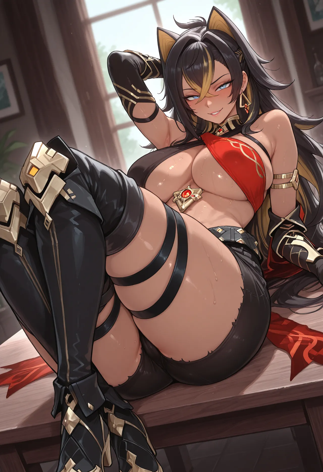 Patreon - Lusty Nymphi - Dehya Genshin Impact - Image 31