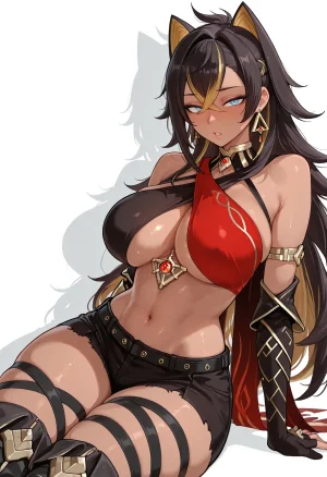 Patreon - Lusty Nymphi - Dehya Genshin Impact - Page 9