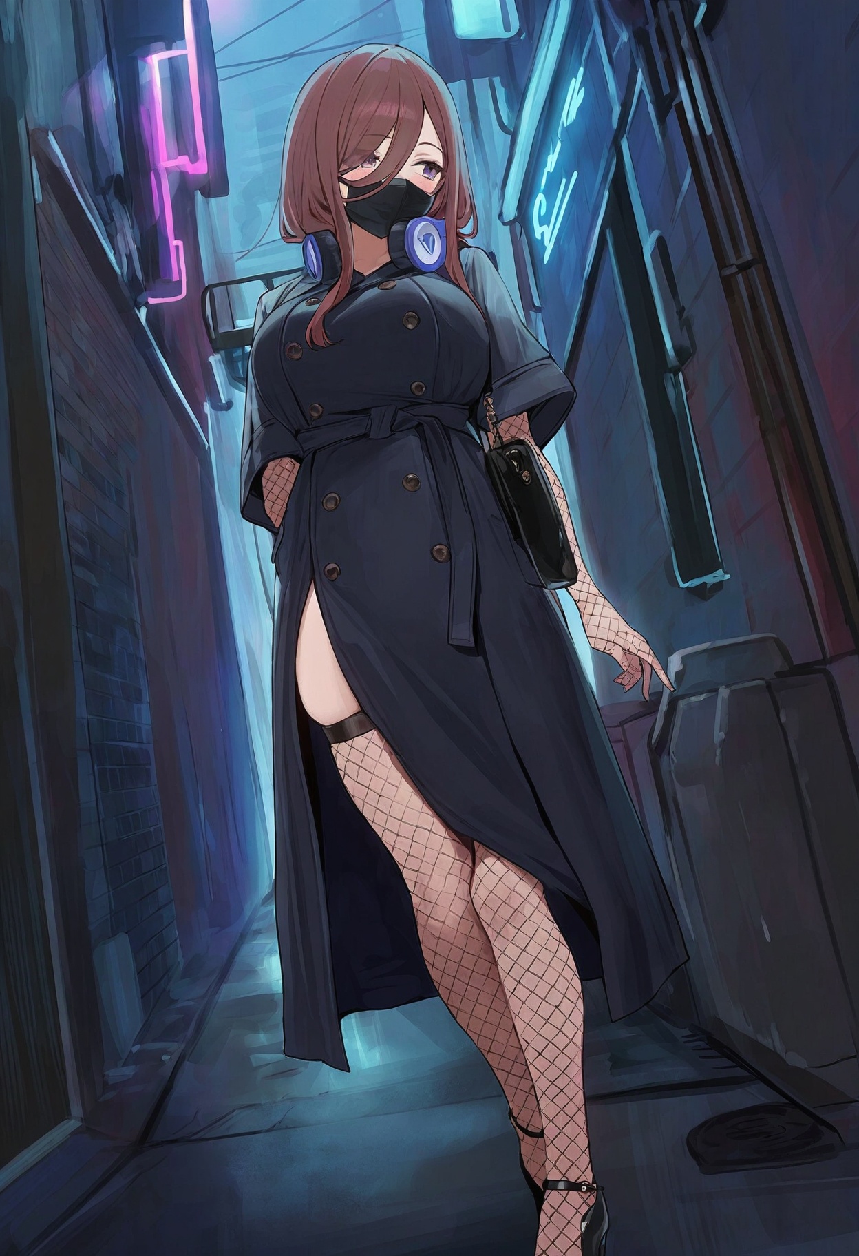 Patreon Milk Tooth Miku Nakano Exhibitionism - Image 1