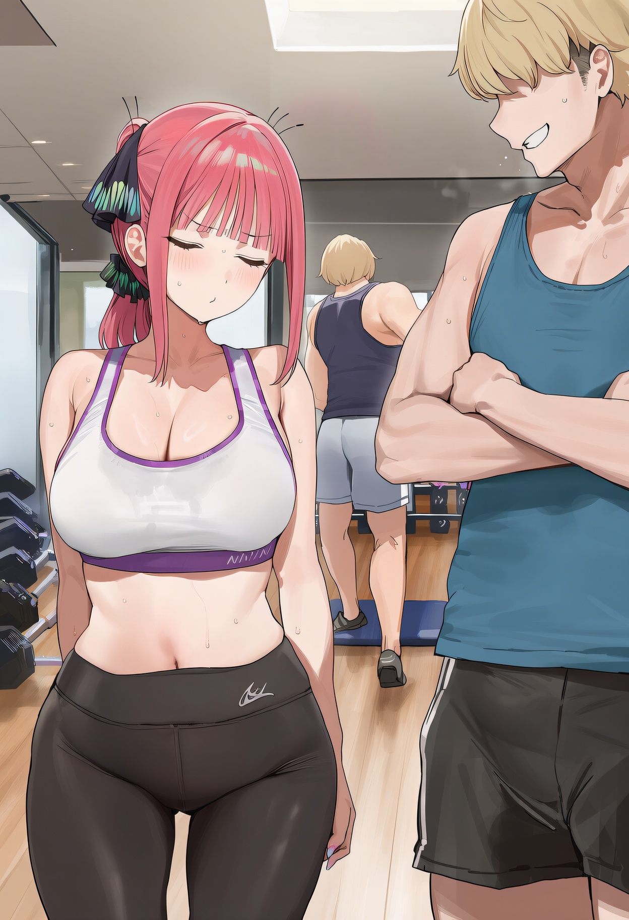 Patreon Milk Tooth Nino Nakano Gym - Image 14