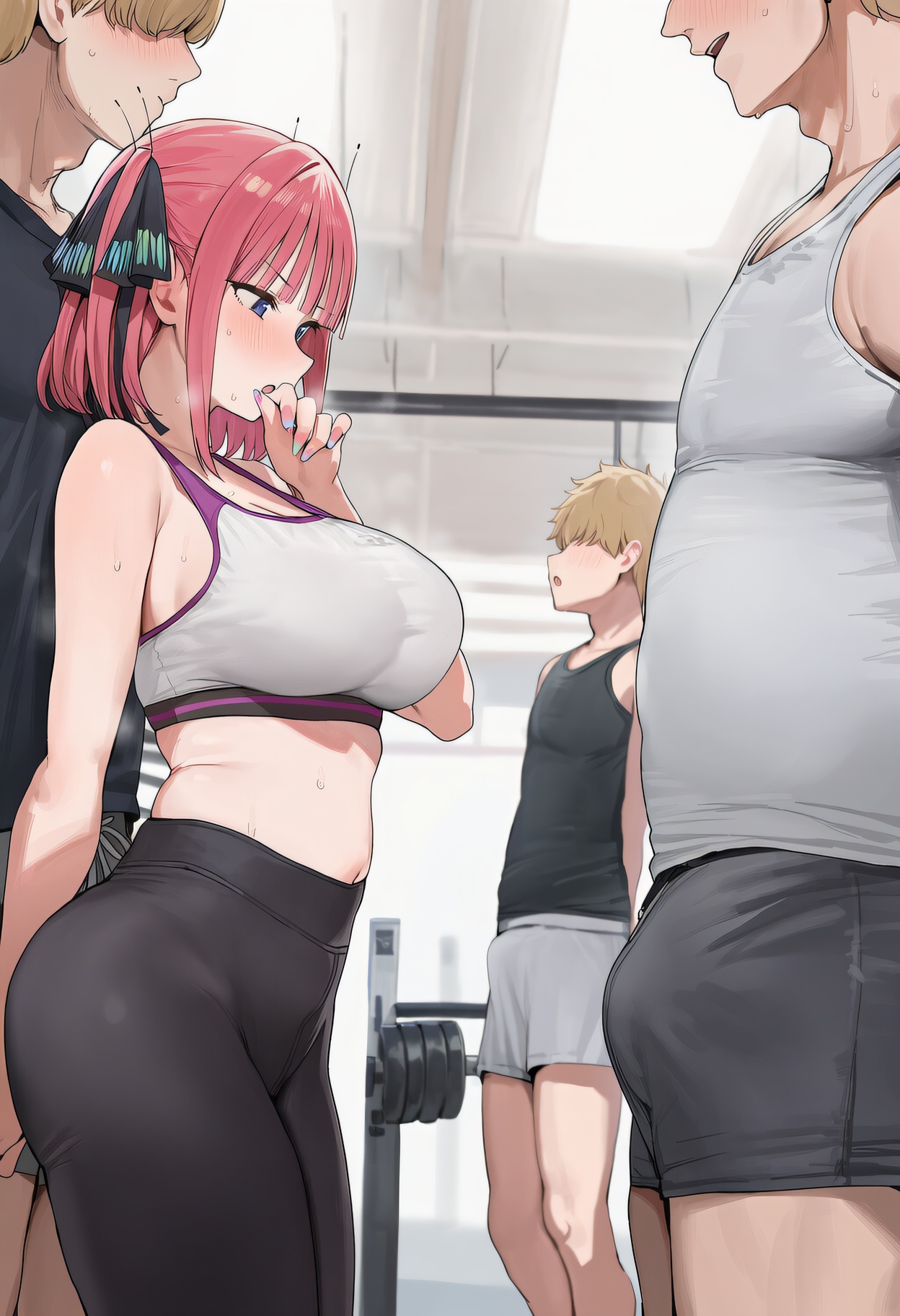 Patreon Milk Tooth Nino Nakano Gym - Image 16
