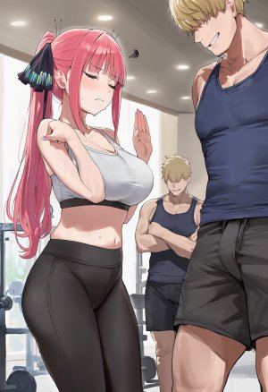 Patreon Milk Tooth Nino Nakano Gym - Page 10