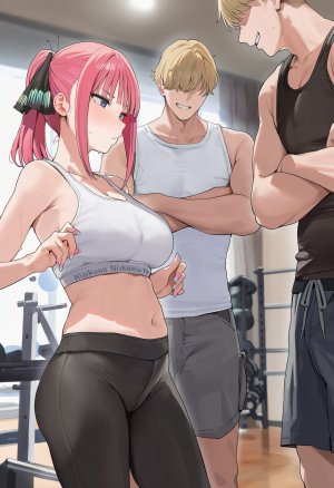Patreon Milk Tooth Nino Nakano Gym - Page 11