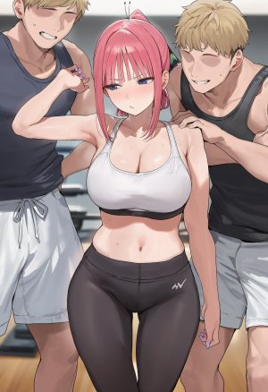 Patreon Milk Tooth Nino Nakano Gym - Page 12