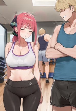 Patreon Milk Tooth Nino Nakano Gym - Page 14