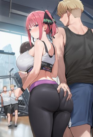 Patreon Milk Tooth Nino Nakano Gym - Page 23