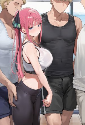 Patreon Milk Tooth Nino Nakano Gym - Page 24