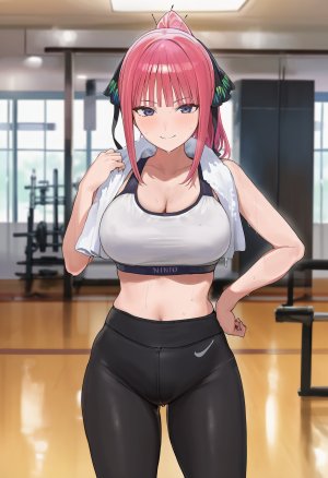 Patreon Milk Tooth Nino Nakano Gym - Page 6