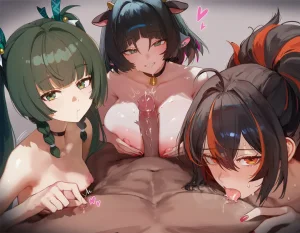 Patreon Oishi Okaze - qingyi jane doe zhu yuan - Page 57