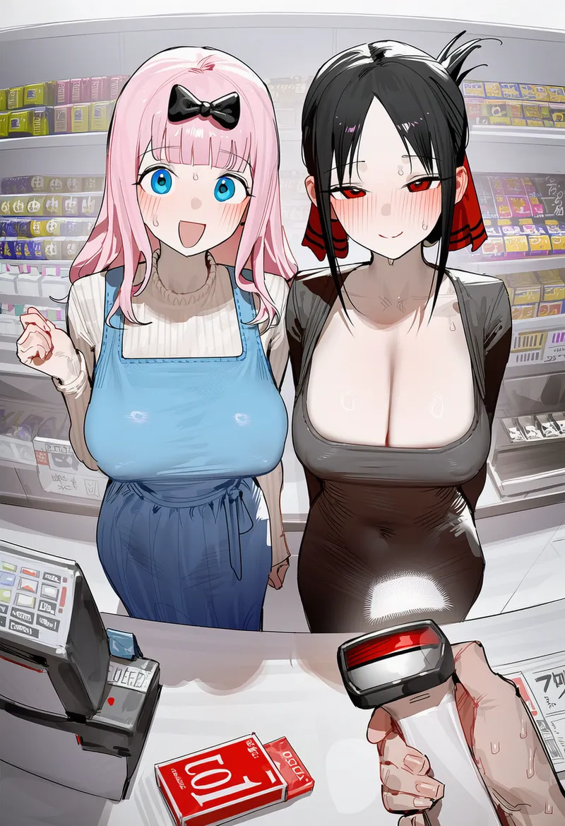 Patreon Regy - 四宮かぐや 藤原千花 - Image 1