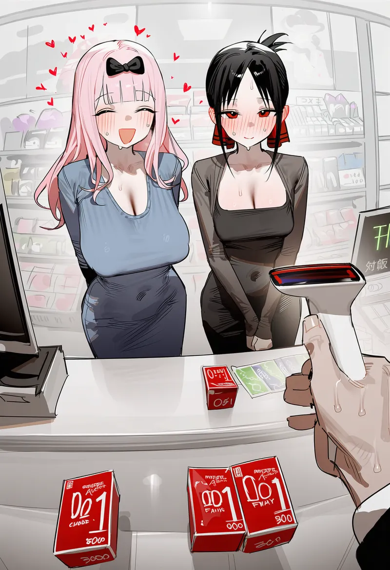 Patreon Regy - 四宮かぐや 藤原千花 - Image 3