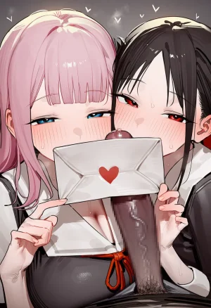 Patreon Regy - 四宮かぐや 藤原千花 - Page 24
