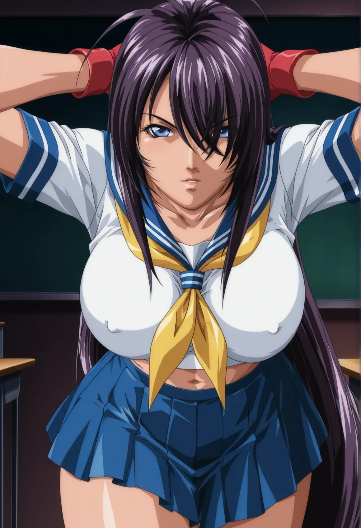 Patreon - Shibuya Waifu - Unchou Kanu - Ikkitousen Bible Black mix - Image 8