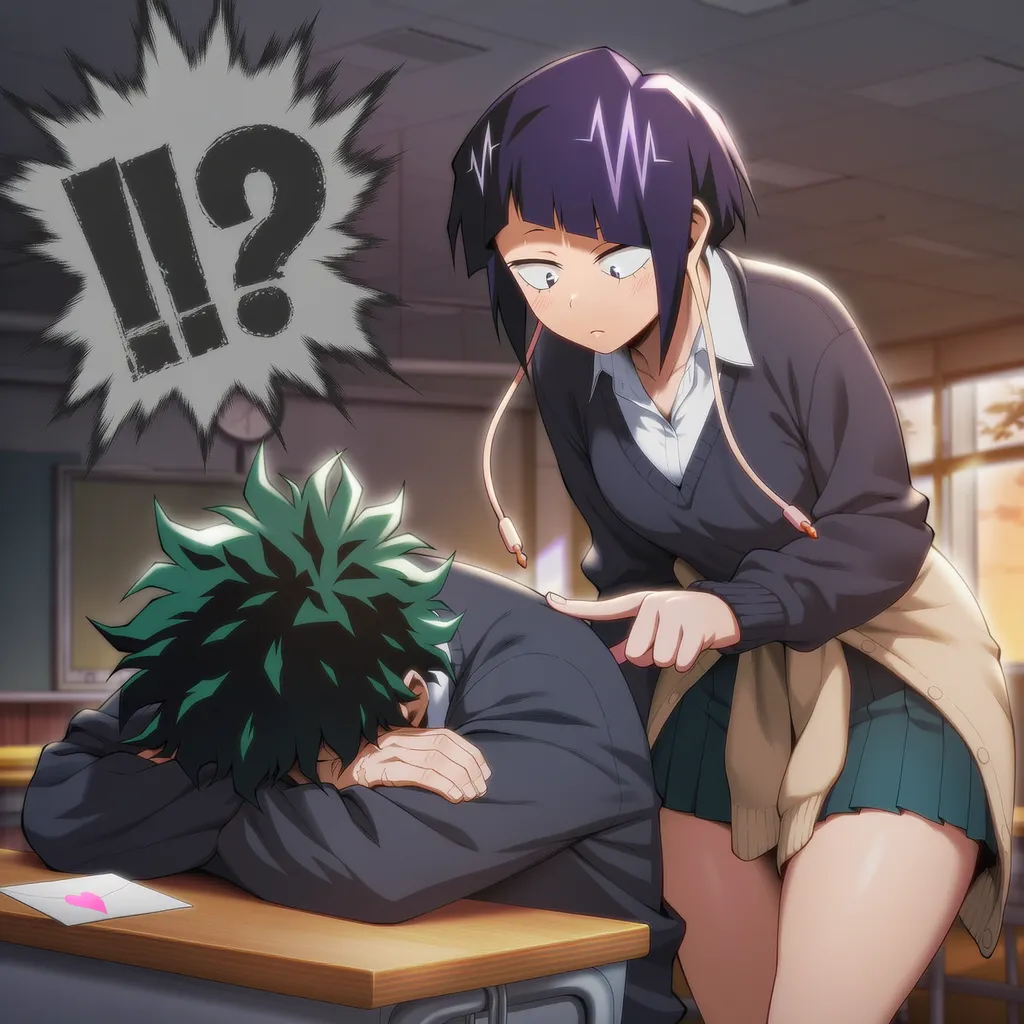 Patreon - SweetAi - Uraraka x Kyoka Jiro x Midoriya - Image 6