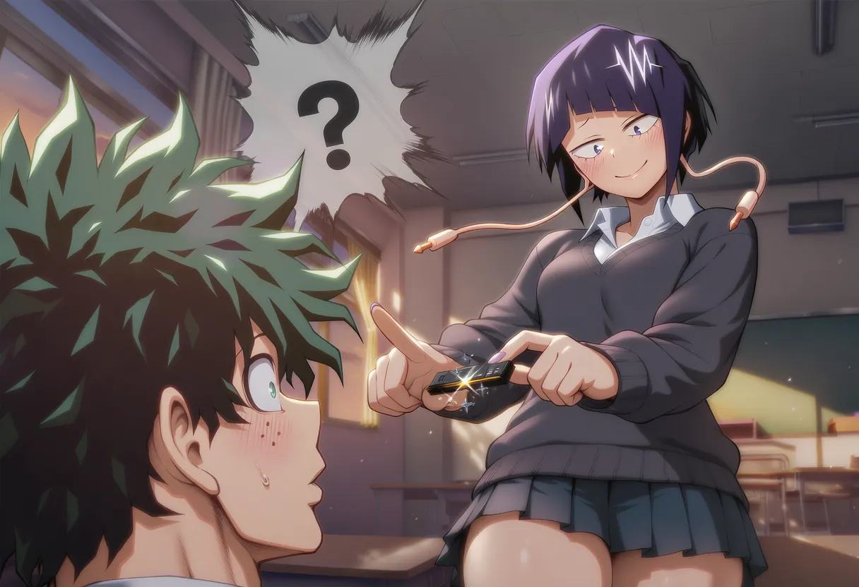 Patreon - SweetAi - Uraraka x Kyoka Jiro x Midoriya - Image 8