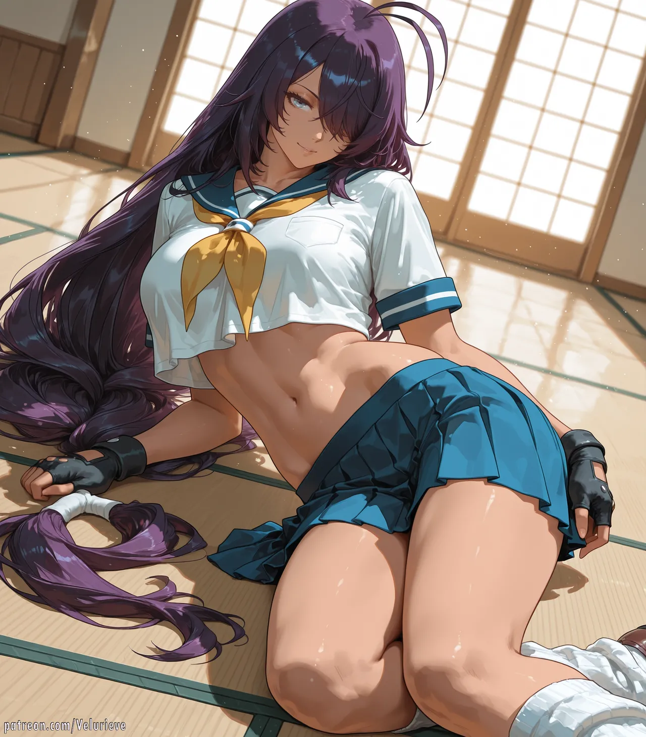 Patreon - Velurieve - Unchou Kanu - Default Outfit - Image 9
