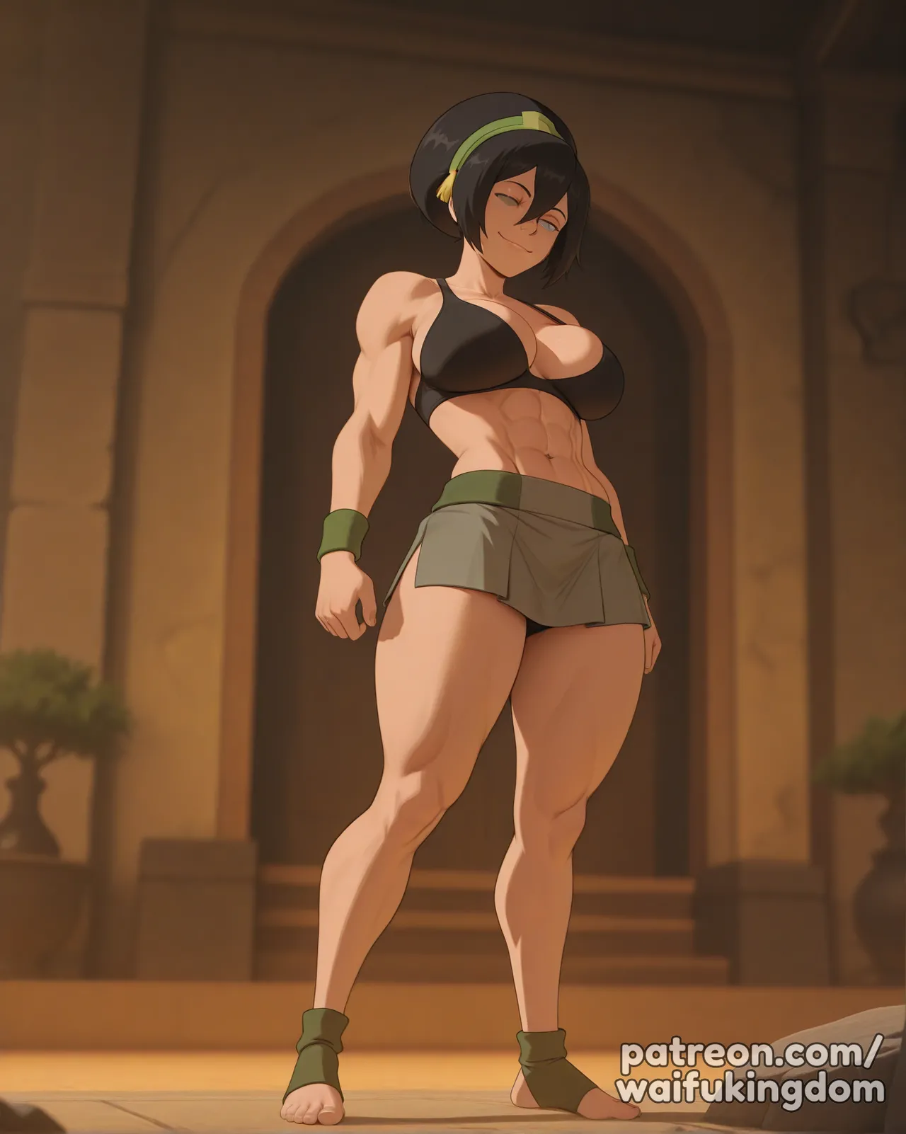 Patreon - Waifu Kingdom - Toph Avatar The Last Airbender - Image 78