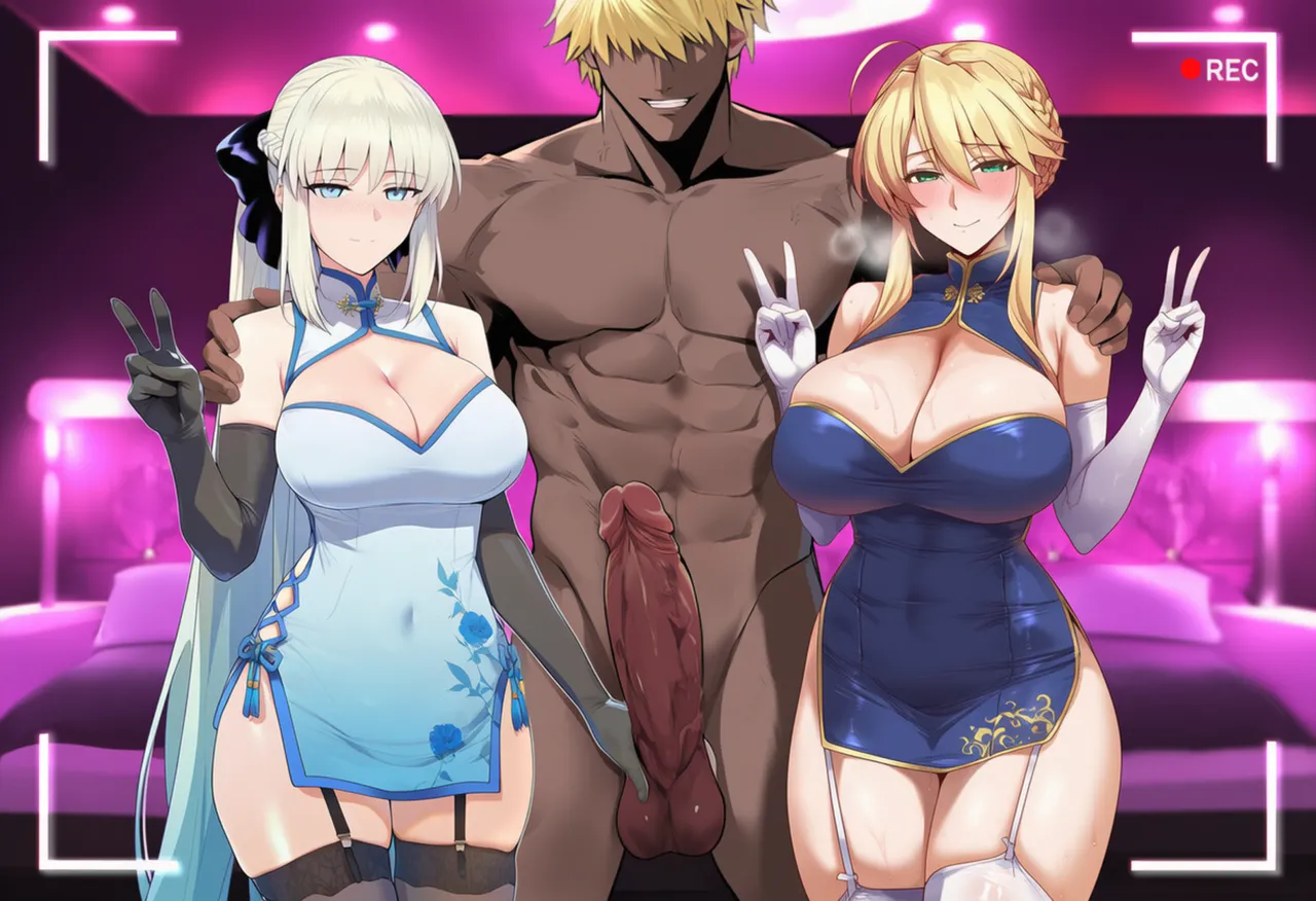 Patreon Yeeting Artoria Pendragon Morgan Le Fay x BBC NTR - Image 140