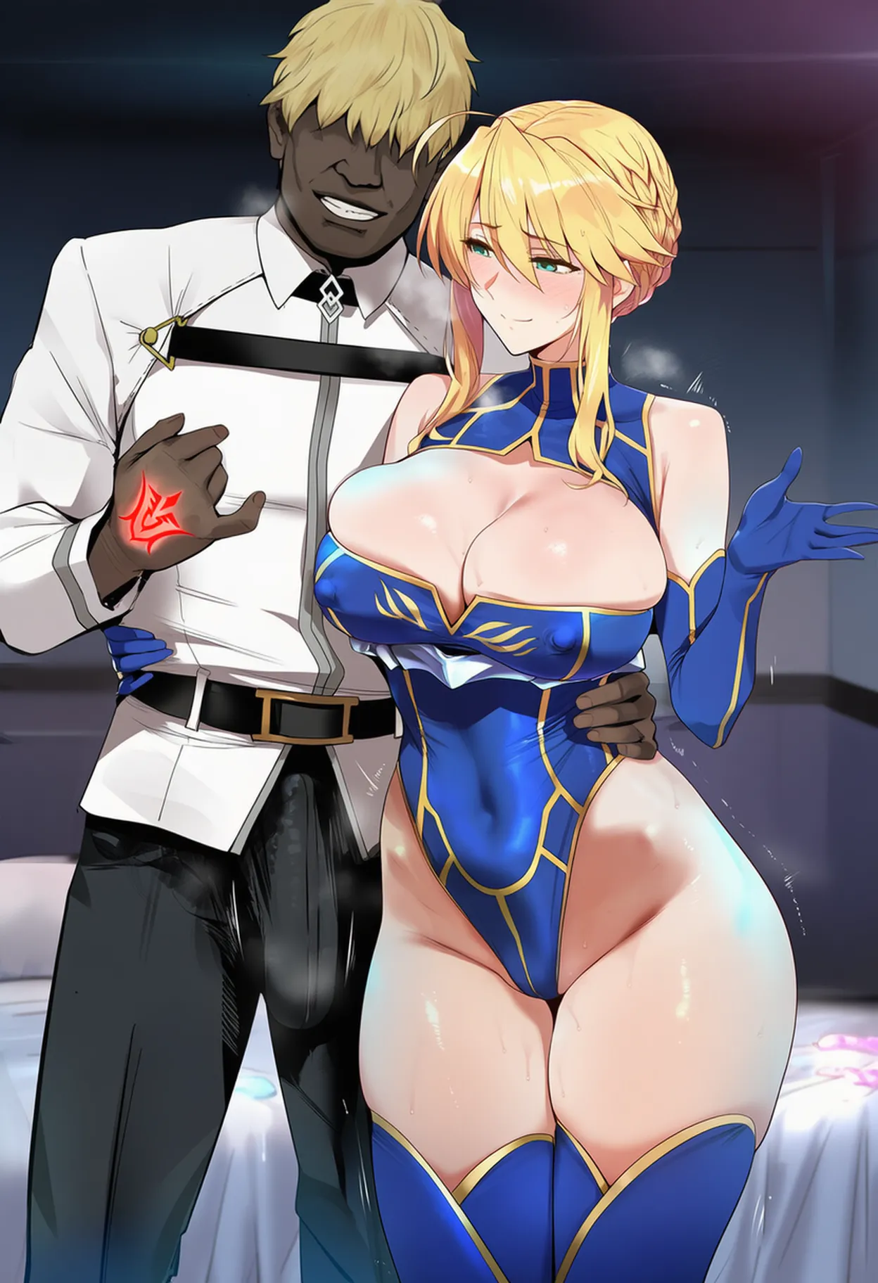 Patreon Yeeting Artoria Pendragon Morgan Le Fay x BBC NTR - Image 292