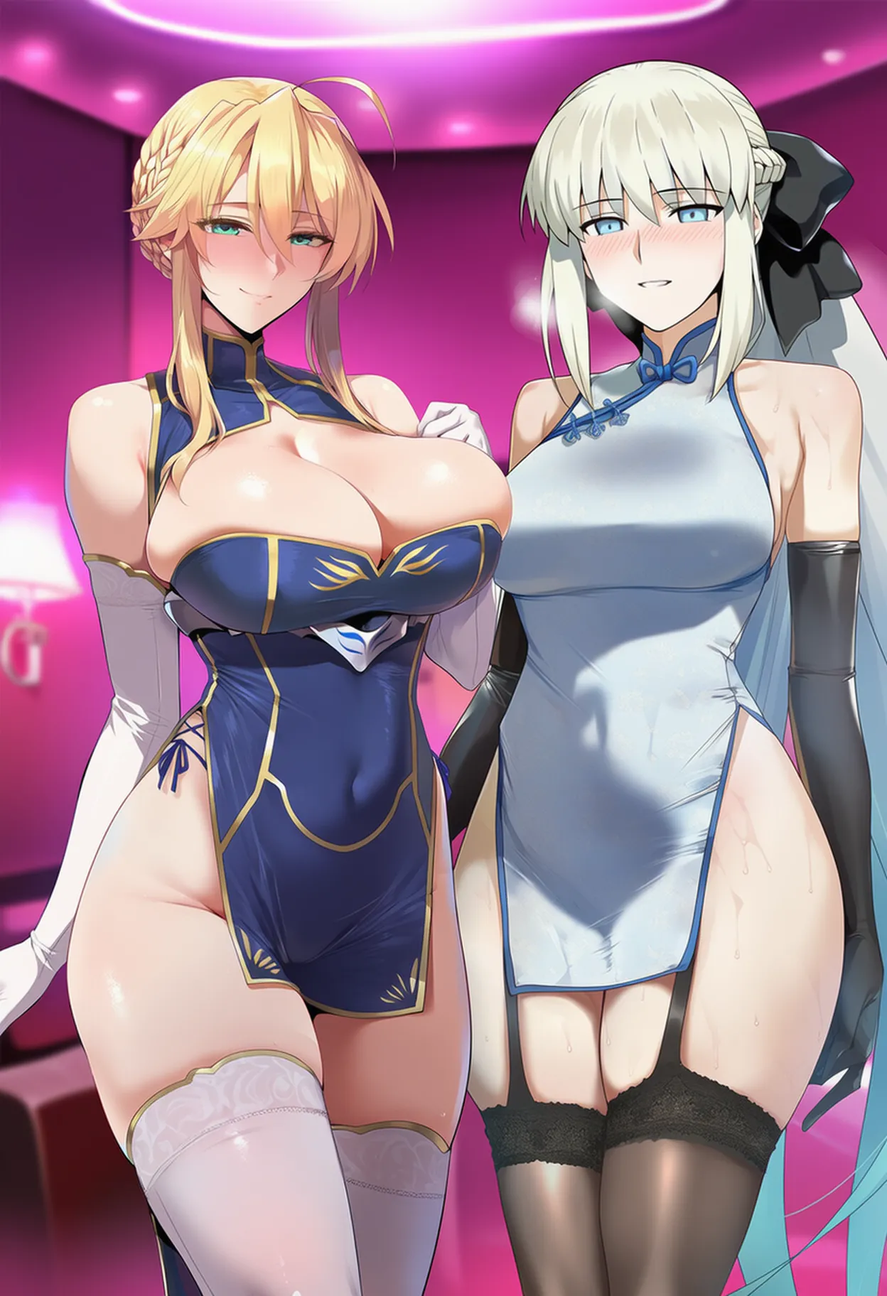 Patreon Yeeting Artoria Pendragon Morgan Le Fay x BBC NTR - Image 594
