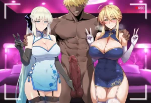 Patreon Yeeting Artoria Pendragon Morgan Le Fay x BBC NTR - Page 140
