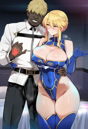 Patreon Yeeting Artoria Pendragon Morgan Le Fay x BBC NTR - Page 292