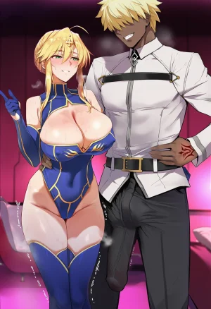 Patreon Yeeting Artoria Pendragon Morgan Le Fay x BBC NTR - Page 299