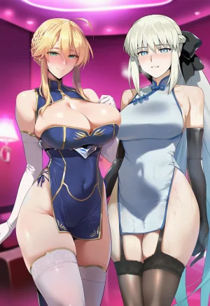Patreon Yeeting Artoria Pendragon Morgan Le Fay x BBC NTR - Page 594